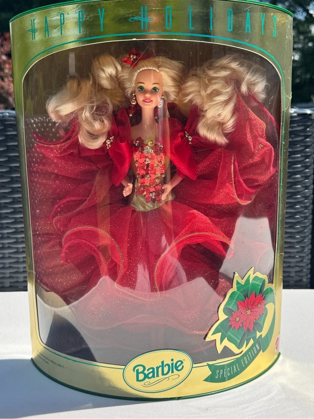 Barbie 1993 Happy Holidays Special Edition Doll